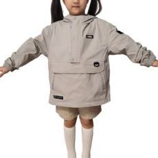 내셔널지오그래픽 키즈 바람막이 자켓 후드
