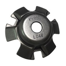 KYMCO 光陽 原廠 壓板/斜坡板/普利壓板 (噴射用 / 適用 GP/V2/V1/G4 配KKE3空盤 / LDA6), 黑, 1個