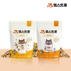 [닥터 햄스트롱] 65가지 2차세척 프리미엄 햄스터 사료 먹이 간식, 70g, 1개, 골든