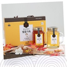윤상복 벌꿀가족 아카시아 잡화 꿀 선물세트 컵용기 천연 국산, 1개