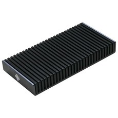 IO CREST 10Gbps 싱글 베이 USB 타입-C 인클로저 2.5인치 및 3.5인치 SATA HDD용, Black, 4-Bay