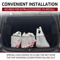 Envelope STYLE 스타일 혼다 CR V 2017-2022용 자동차 탄성 트렁크 카고 네트 - 프리미엄 정리함 및 보관 크로스오버용 수하물 하이브리드에는 적합하지 않음, Envelope Style 혼다 CR V 2017-20