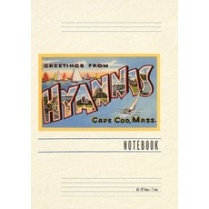 (영문도서) Vintage Lined Notebook Greetings from Hyannis Mass. Paperback, Found Image Press, English, 9798385421466