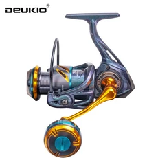 스피닝 릴 4.7:1 5.0:1 낚시 릴 8KG 최대 드래그 잉어 낚시 릴 배스 겨울 낚시 2000-7000 시리즈, 3000 Series, 18