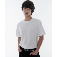 매장정품 무신사스탠다드 MUSINSA STANDARD 수피마 베이식 크루 넥 티셔츠 [화이트] MM6Z07-WH 539591