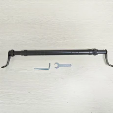 ABS 소재 오토바이 스쿠터 용 확장 설치 막대 휴대폰 홀더의 ATV 마운트 브래킷 스포트라이트 밸런스 바 크, 01 Black