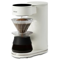 캑터시 전자동 스핀 드립 가정용 커피메이커 커피머신, 드립커피머신(CY-CM3025WH), CY-CM3025WH