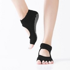 [아우트_63]투오픈 쾌적한 논 필라테스 반양말 요가양말