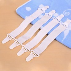 침대 커버 고정 밴드 클립 4P 세트, 상세페이지 참조, 1개