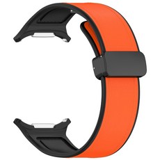 Watch 울트라 47mm 시계 밴드 스트랩 실리콘 팔찌와 호환되는 시계 밴드, 오렌지 강, 1개