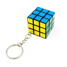 열쇠고리 큐브맞추기 퍼즐 키링고리 1P cie88525Iq