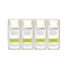 상하목장 유기농멸균우유 냉장, 125ml