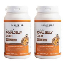 얼리버드 로얄젤리 1450mg 365캡슐x2개 호주 로열젤리 대용량 프리미엄, 2개, 365정