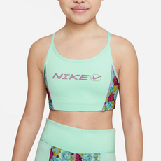 나이키 걸즈 스포츠브라 민소매 노와이어 민트 컬러
