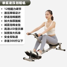 블랙 홈트 노젓기운동 노젓기 유산소 전신 운동기구 실내, 1, A. 실버 단일 시계