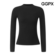 GGPX 지지피엑스 반목 골지 심플 니트 GQ1KP032F