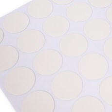 쏘쏘 벽지 못자국 가림 스티커 단색 피스커버, 아이보리, 1