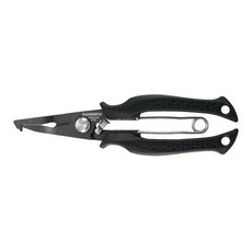 SHIMANO CT-561P 黑色路亞剪鉗，人體工學設計，鋒利耐用，輕巧便攜，釣魚必備, 黑色, 1個