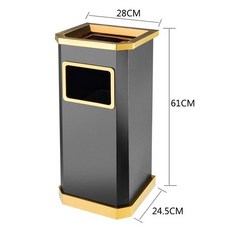 업소용재떨이 야외용재떨이 스탠드 업소용 야외 야외용 재떨이, 티타늄 펜던트 사이드, 1개