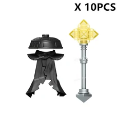 FD601 애니메이션 영화 시리즈 액션 피규어 조립 블록 무기 빌딩 어린이 장난감 선물, 08 H2017 10PCS