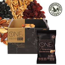 산과들에 원데이프리미엄 30입 하루견과 선물세트 20gx30입, 1