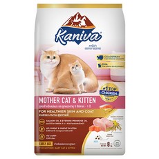 Kaniva 卡咪哇 貓飼料 幼母貓 全齡貓 室內貓 大包裝 卡咪وه-幼母貓配方 8kg, 1個, 卡咪哇-幼母貓配方 8kg