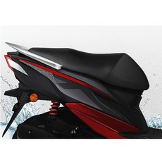 機車座墊套 TPU防水彈性座墊保護套 防刮耐磨易清潔 多尺寸選擇, 黑, 1個