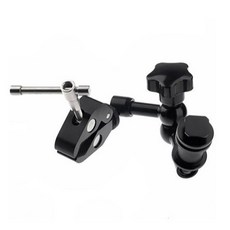 주닉스 슈퍼 클램프 매직암 세트 마이크 거치대 마운트 집게 미러리스 DSLR, 7인치미매직암세트, 1개