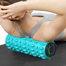 Beaussty 진동폼롤러 31cm 프리미엄 EVA, 1개, 파란색