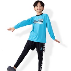 엘인보아 주니어 루즈핏 래쉬가드 + 워터레깅스 + 보드숏 생존수영 3종세트