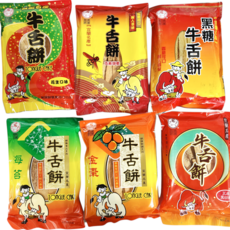 朝鋒餅舖 牛舌餅 (綜合口味), 85g, 12個