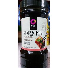 양념장(돼지갈비 대상 840g) / 청정원 명가 소스, 840g, 1개
