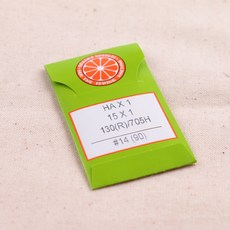 해피소잉 가정용 미싱바늘 HA 9호 11호 14호 16호 18호, 1개