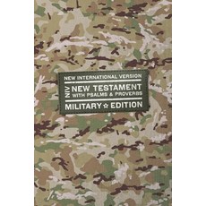 (영문도서) Niv New Testament with Psalms and Proverbs Military Edition Compact Paperback Military C... Paperback, Zondervan, English, 9780310461272