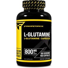 Primaforce L-Glutamine 800 mg 150 Capsules Discontinued Item, Primaforce, L-Glutamine, 800 m, 1개