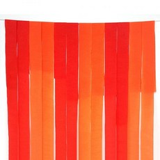 해피파티 파티스트리머 (6입) 혼합 (빨강.주황) (4.5myou2+6VLJ