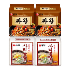 짜왕 + 사리곰탕면, 10개