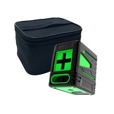 超能玩工 5線12線16線通用雷射水平儀 1.2米高度可調節 簡易家用水平儀支架 送收納袋, 1個, 雷射水平儀2線-綠光