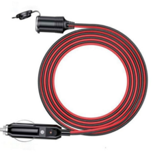 차량 시거 잭 연장 케이블 차량용 자동차 연장선 차량 시거 잭 케이블 소켓 6미터 퓨즈 확장 내장 구리