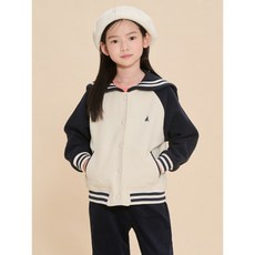 빈폴 키즈 BEANPOLE KIDS 플리스 여아 칼라 야구 점퍼 네이비 BI4841G04R 1024318