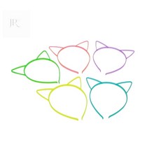 우깡몰 고양이 야광 머리띠 홈파티용품