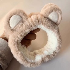 지블리 세안 헤어밴드 욕실헤어밴드, 청개구리