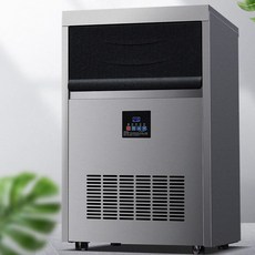 업소용 제빙기 얼음제조기 카페 식당 주방 대용량 냉각 스테인리스 장비, 수도 연결, 36 60KG 소형 가정 상업용, 공기 냉각