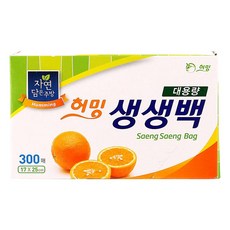 생생백(미니) 17x25x300매허밍바이오, 미니(XS), 1개, 300개