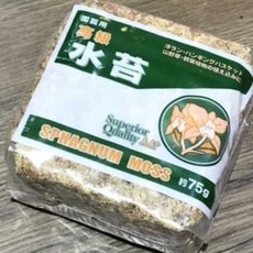 on온가지몰 천연수태 75g 건조 압축 수태 토피어리 풍란 난 재배용 조경용품, 1개