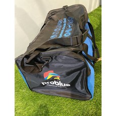 PROBLUE 手提式潛水裝備網袋，大容量潛水浮潛裝備收納袋，網狀透氣快乾設計，輕巧方便攜帶, 藍