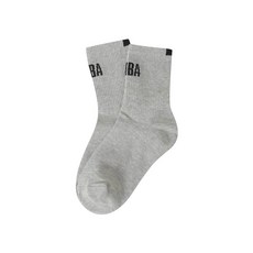 [AK플라자] [NBA키즈] 베이직 크루삭스 MELANGE GREY K261AO001P