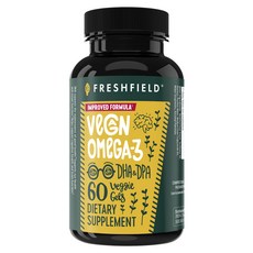 Freshfield 純素 Omega-3 DHA & DPA 素食軟膠, 1個, 60錠