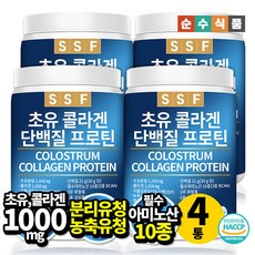 순수식품 초유 산양유 단백질 프로틴, 500g, 4개