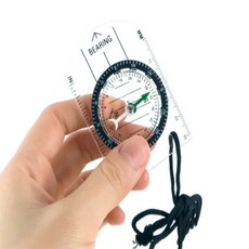 꼬물 휴대용 미니 나침반 캠핑방향확인 야외활동준비